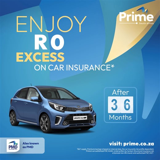 Simple. Reliable. Affordable. Get Prime Car Insurance sorted in minutes. | Prime South Africa