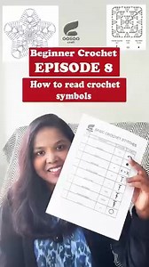 How to read basic crochet symbols | Beginner Crochet Episode 8 Basic crochet symbols made easy 🧶✨ Perfect for beginners who want to understand crochet charts. Save it • Practice it • Crochet with confidence 🤍 #beginnercrochet #crochetsymbols #learncrochet #oolioocraft #susmitaa | Oolioo Craft