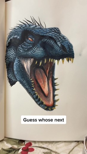 Realistic Indoraptor Drawing Tutorial | Jurassic World Art