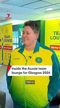 Inside Australia's team lounge for Glasgow Commonwealth Games