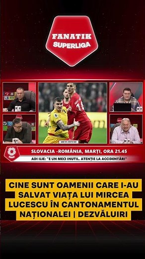 Who are the PEOPLE WHO SAVED Mircea Lucescu's LIFE in the national team training camp | REVEALED