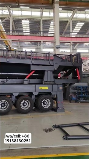 Wheel type mobile crushing and screening station #machine #automobile #mobilecrusher #manufacturing