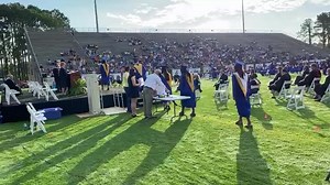 4.1K views · 103 reactions | Brunswick High hosted a socially-distanced graduation ceremony this morning at the Glynn County Stadium to celebrate the Class of 2020. | The Brunswick News | Facebook
