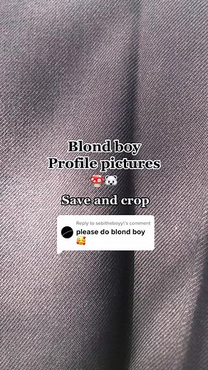 Blonde Boy Profile Pictures | Save and Crop