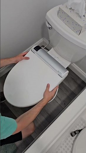 How to install an electronic bidet @Biobidet #biobidetpartner #waterdoesitbetter #biobidet #bidet