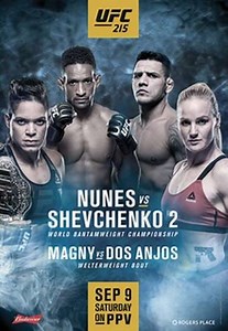 UFC 215: Nunes vs. Shevchenko 2 (2017) - Movie