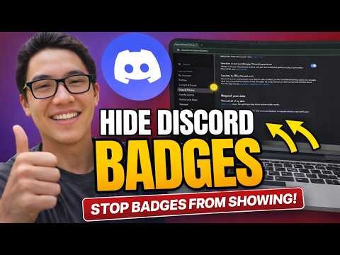 How To Hide Discord Badges || Get a Clean Profile || 2026 Tutorial