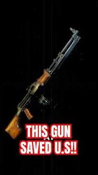 This RUSSIAN Gun Saved U.S Soldiers #shorts #ww2