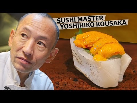 Sushi Master Yoshihiko Kousaka Has Earned a Michelin Star 10 Years in a Row — Omakase