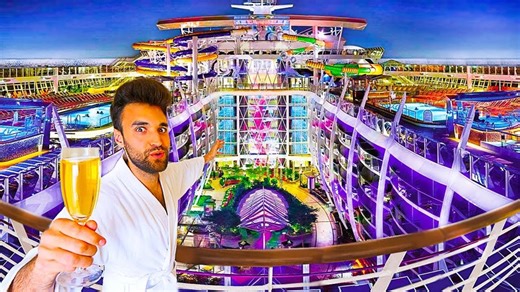 Inside FIRST CLASS on the $1.4 BILLION Mega Cruise Ship! | Living Bobby