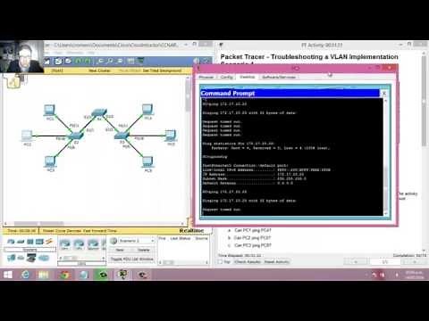 3.2.4.7 Packet Tracer - Troubleshooting a VLAN Implementation - Scenario 1
