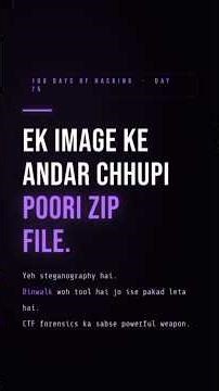 Termux extract hidden files from images | Binwalk on Termux | Day 75 #ethicalhacking #termux #kali