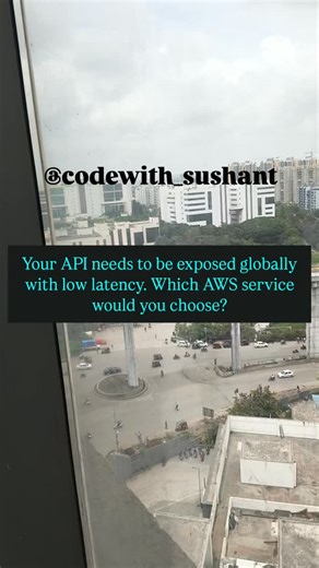 Sushant Kumbhar | 📌 Why Amazon API Gateway + CloudFront for Global Low Latency? 1. Global Edge Network (CloudFront) CloudFront delivers API responses from... | Instagram