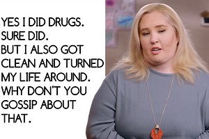 Mama June slams 'haters' & tells them to instead 'gossip' about her being sober