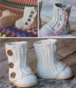 150K views · 405 reactions | These Baby Crochet Boots are ADORABLE!...
