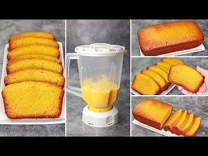 Mango Cake in Blender | Sponge Mango Cake Recipe Without Oven | Yummy