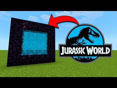 How To Make A Portal To The Jurassic World Dimension in Minecraft