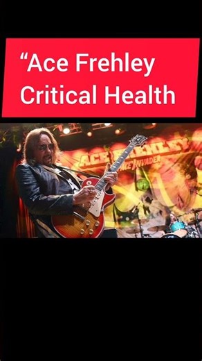 “Ace Frehley Critical Health Update | KISS Legend Hospitalized | SSP News Breaking Story
