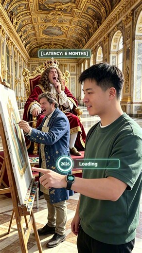 #Shorts 18th Century WiFi Audit at Versailles