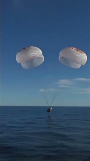 Once-stranded NASA astronauts finally return to Earth