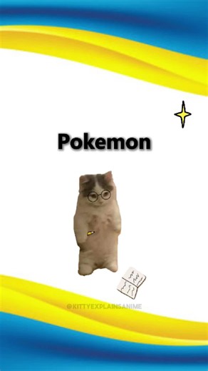 Pokèmon explained by cats ✨️ #pokemon #cat #pikachu #ashketchum #catmemes