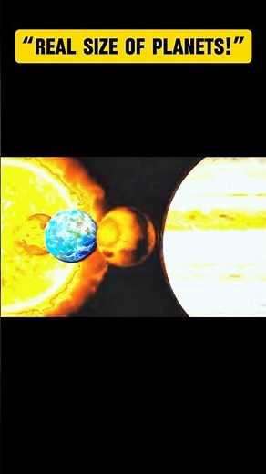 Real Size of Planets! (Mind-Blowing Space Scale Explained)