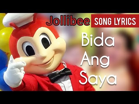 Bida Ang Saya SONG LYRICS | Jollibee Song