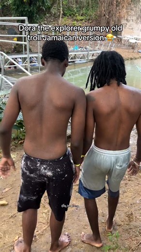 LEO THE 🐐 on Instagram: "Dora the explorer grumpy old troll Jamaican version 😂 . . . #dora #grumpyoldtroll #viral #comedy"