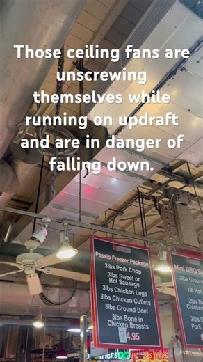 Hampton Bay Farmington ceiling fans in danger of falling down