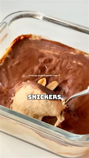The Healthy Snickers Cup Everyone Is Making (High Protein!)