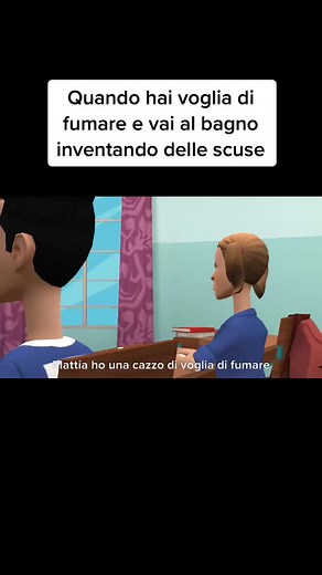 Inventare scuse per fumare al bagno - Plotagonita Animation