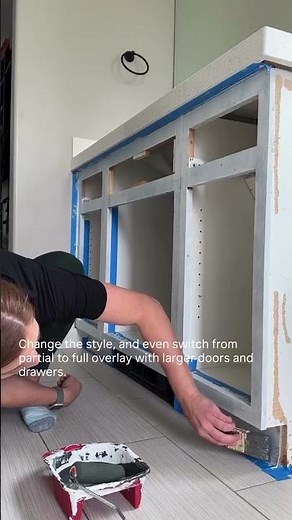 Did you know you can REFACE your cabinets and make them new again? Part 2 of partnering with to