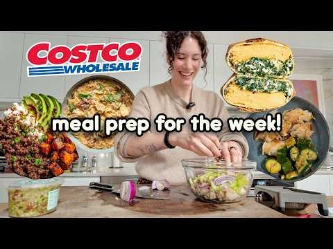 the meal prep routine that made my weeks easier! *costco/grocery haul & prep with me!*