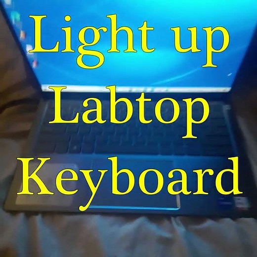 How to Light up Keyboard on Laptop . Dell Inspiron 14