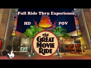 The Great Movie Ride Full Experience 2017 Disney's Hollywood Studios HD POV