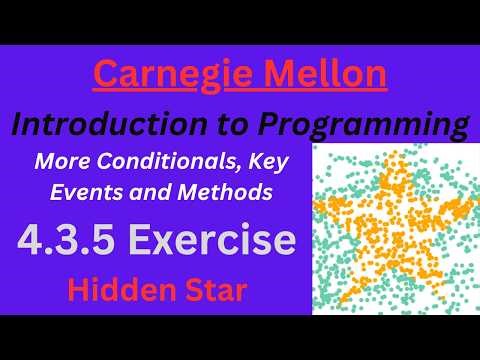 CM Intro to Programming Unit 4 Lesson 3 Hidden Star