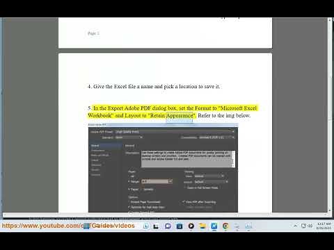 Export Adobe InDesign file to Microsoft Excel