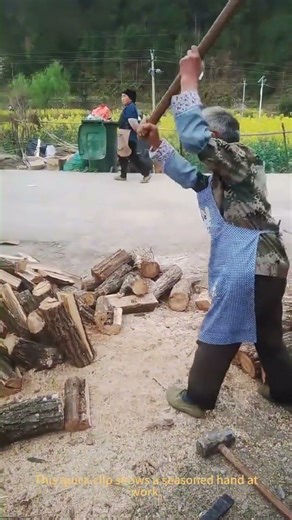 How to Split Wood Like a Pro | Axe Skills