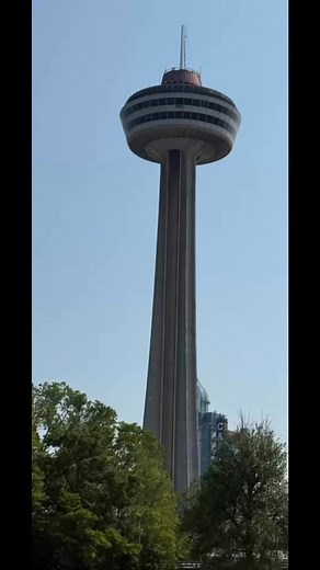 After checking into The Victoria, we headed to the Skylon Revolving Restaurant, Dave had the lamb chops and I had the rock lobster tail, both were excellent, for dessert, espresso with amaretto. | RIVER MIST a cruising story