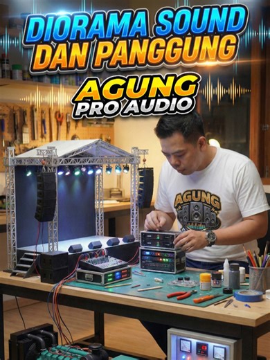 Diorama Sound System for Night Performances