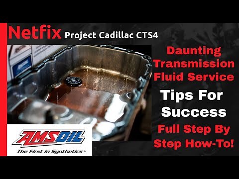 Easy Cadillac CTS-4 Simple Transmission Fluid Service | Netfix Original Series: CTS-4 Build | Ep 4