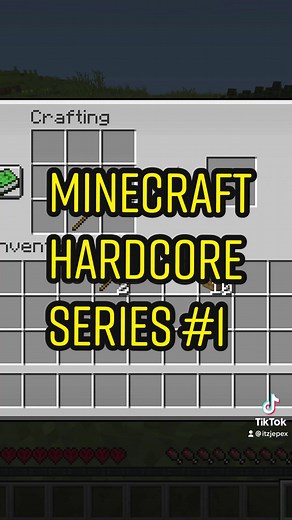 Minecraft Hardcore Series #1