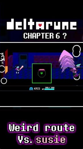Deltarune Weird route susie fight? #undertale #deltarune #sans #papyrus #games #music