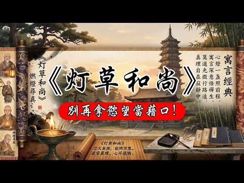 《燈草和尚》解讀：古代第一禁書，你以為是風月，其實是一場最殘酷的中年危機破局！#書行人間 #燈草和尚 #人性深度解析 #中年危機 #心理學解構