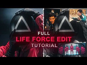 full life force trend edit tutorial on alight motion (+preset)