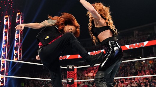 WWE Hall of Famer Lita has another heated confrontation with WWE Raw Women’s Champion Becky Lynch, culminating with one swift Twist of Fate and a huge Moonsault. | WWE Raw