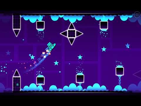 Beating geomotry dash hardest level can you beat it?