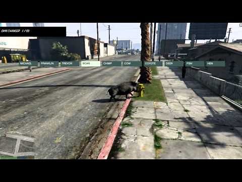 GTA V PC - Script Hook + Native Trainer [Gameplay]