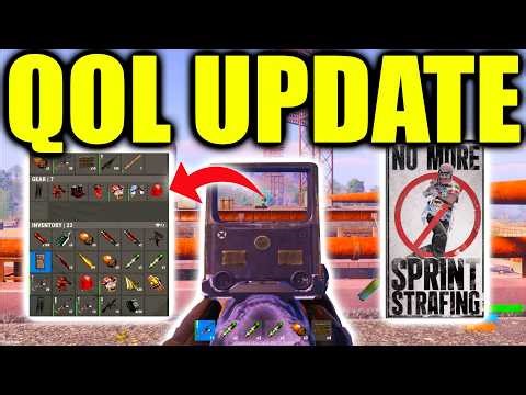 My First Look at The NEW QOL UPDATE - Rust Console Edition