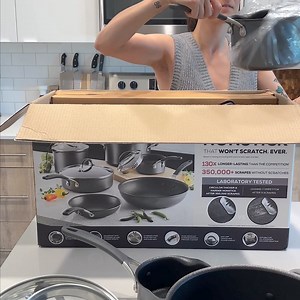 55 reactions · 15 comments | Most pans show wear after just a few uses…勞 That's where Circulon ScratchDefense™ steps up, providing lasting nonstick without breaking a sweat  Our team of cookware experts designed ScratchDefense™ with material to ensure unmatched cookware durability that’s proven to last 130x longer than the competition. To top it all off? Get free shipping on orders over $49 for a quick kitchen upgrade ✅ | Circulon | Facebook